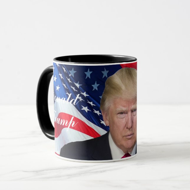 TAZA DONALD TRUMP (Anverso izquierdo)
