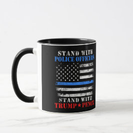 Taza Donald Trump 2024 se enfrenta a oficiales de polic