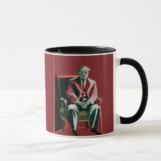 Taza Donald Trump al estilo de Bacon de Francis
