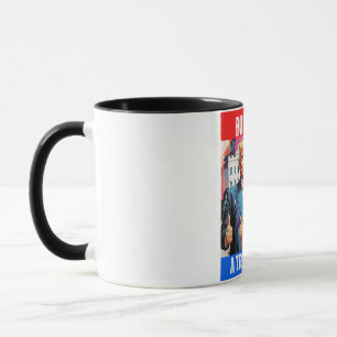 TAZA DONALD TRUMP - NACIDO PARA SER CHICA DE TRUMP
