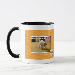 Taza ¿Dónde el ir de la gravedad?