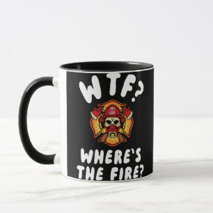 Taza ¿Dónde está el bombero?