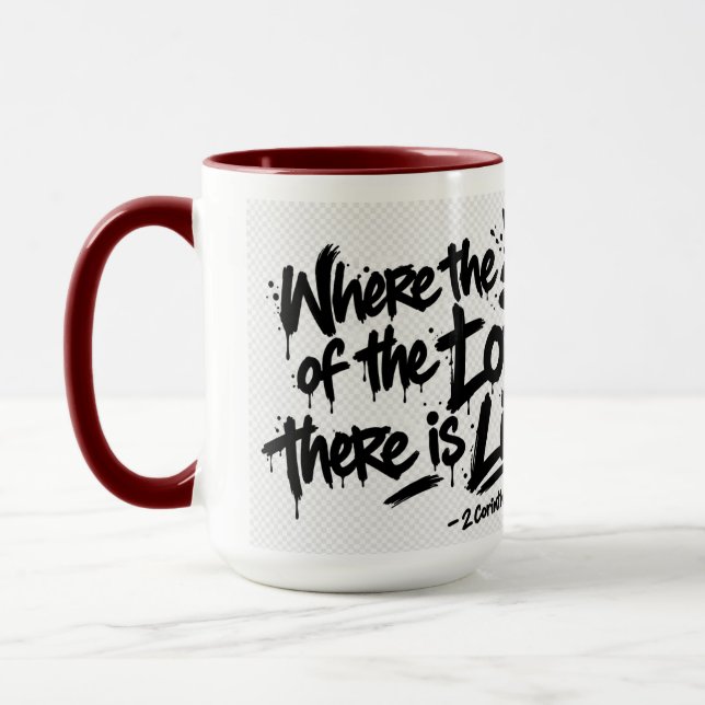 Taza Donde está el espíritu  (Izquierda)