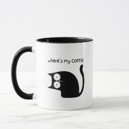 Taza ¿Dónde está mi café