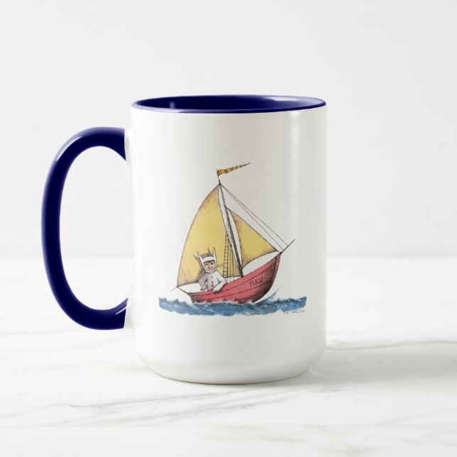 Taza Donde están las cosas salvajes | Vela máx. (Izquierda)