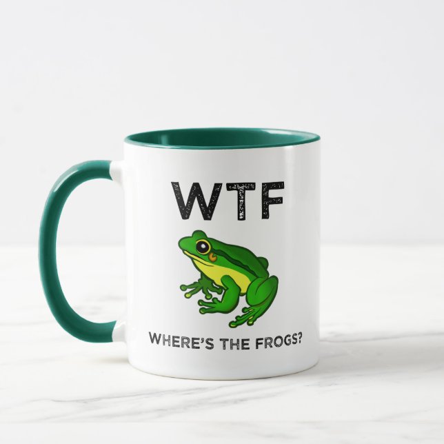 Taza ¿Dónde están las ranas? (Izquierda)