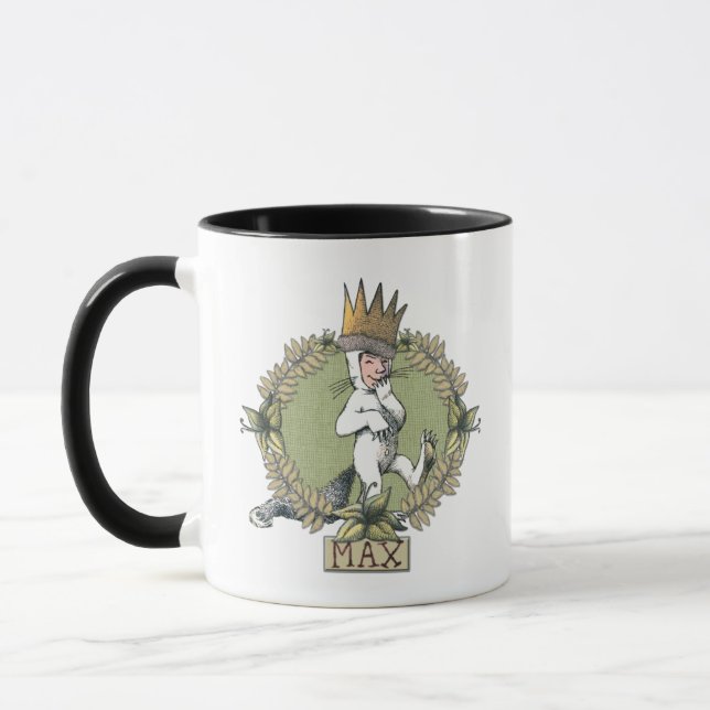 Taza Donde las cosas salvajes | Insignia de Max (Izquierda)