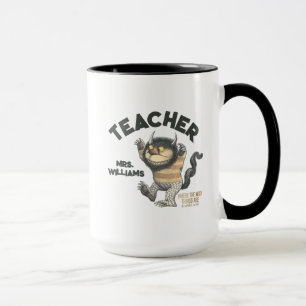 Taza Donde las cosas salvajes son profesores