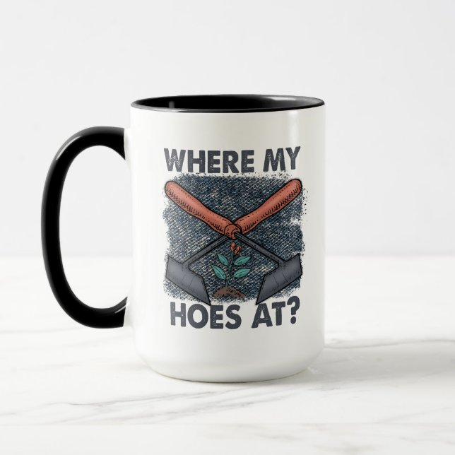 Taza Donde Mis Casas En El Divertido Jardinería (Izquierda)