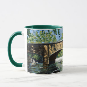 Taza Donde suben las truchas – Una escena junto al arro