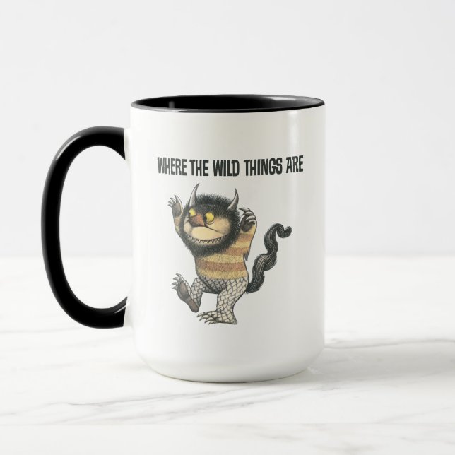 Taza Donde viven los monstruos | Cosa salvaje (Izquierda)