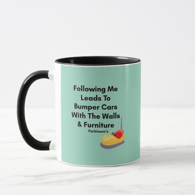 Taza Don't Follow Me - Bumper Cars (Izquierda)
