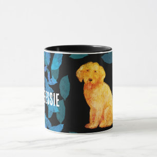 Taza Doodle dorado