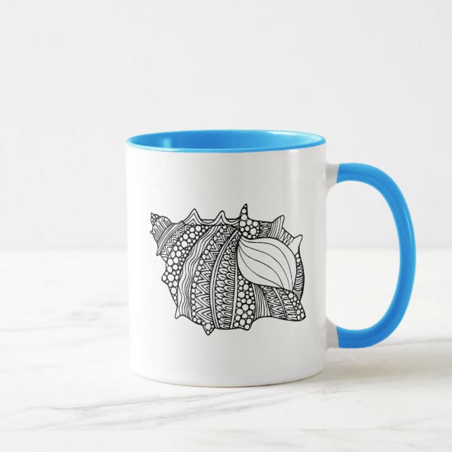 Taza Doodle inspirado (Derecha)