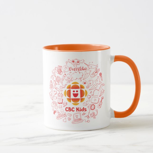 Taza Doodle para niños de CBC (Derecha)