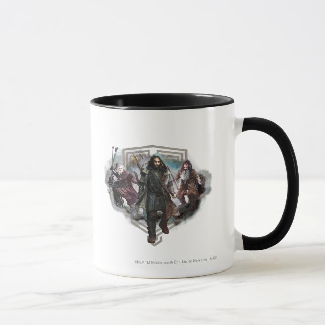 Taza Dori, Kili y Bifur (Derecha)
