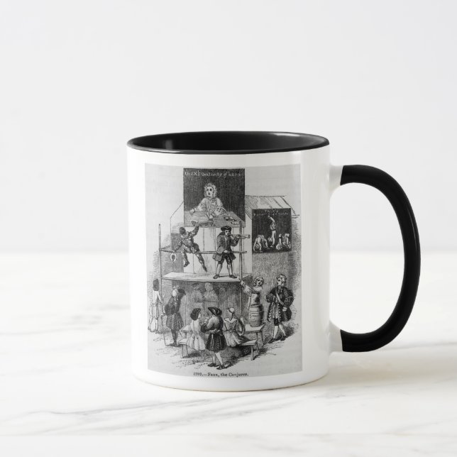 Taza Dos anuncios referentes a falso, el (Derecha)