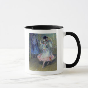 Taza Dos bailarines españoles, 1852
