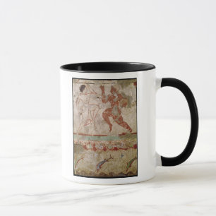 Taza Dos bailarines y delfínes