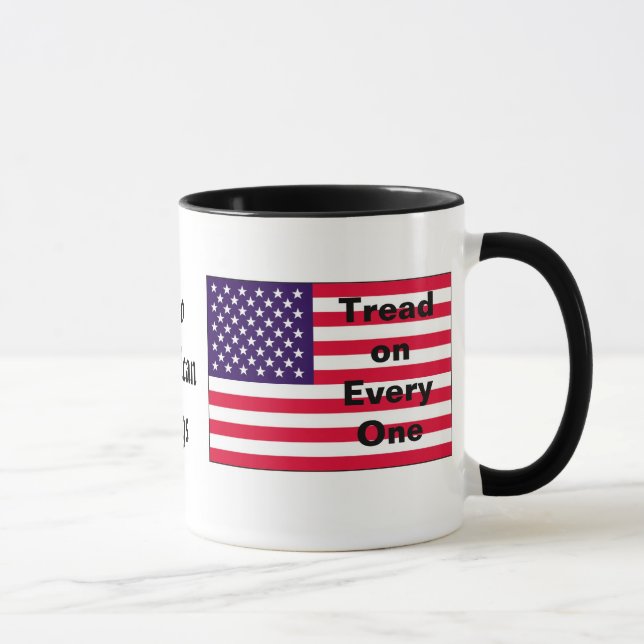 Taza Dos banderas americanas (Derecha)