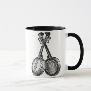 Taza Dos banjos