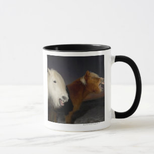 Taza Dos caballos islandeses