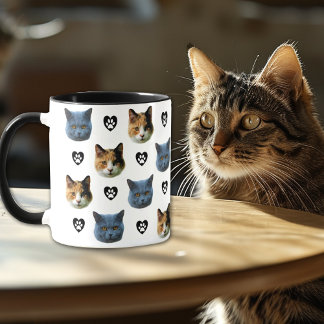 Taza Dos caras Mascotas, crea tu propia foto