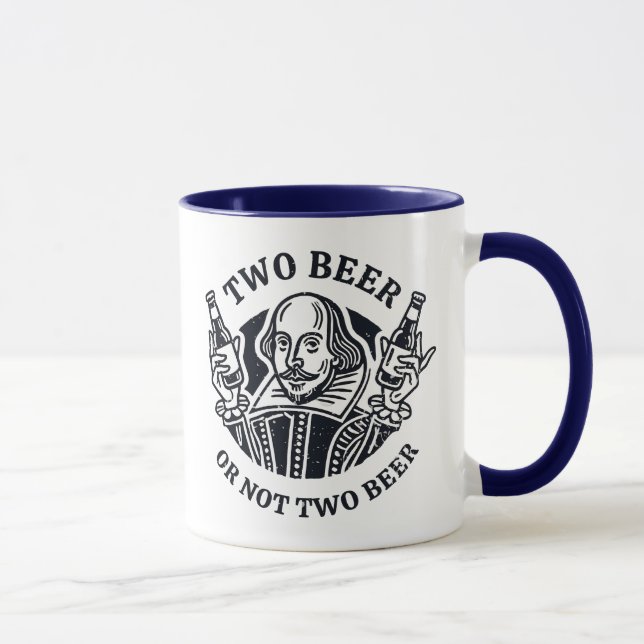 Taza Dos Cervezas O No Dos Cervezas (Derecha)