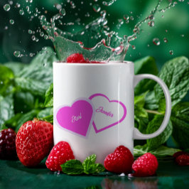 Taza Dos Corazones Como Un Mug Combo
