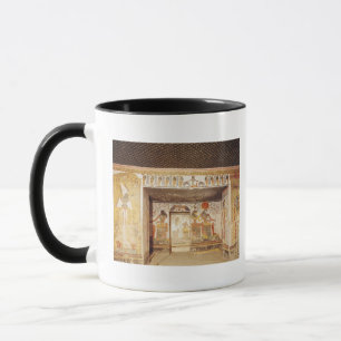 Taza Dos cuartos de la tumba de Nefertari
