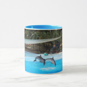 Taza Dos delfines