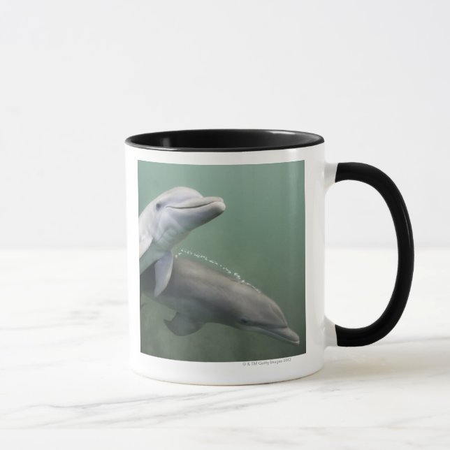 Taza Dos delfínes subacuáticos (Derecha)