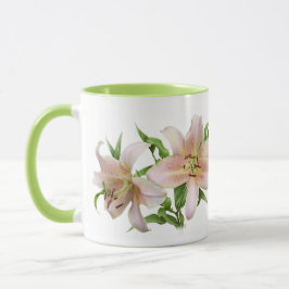 Taza Dos Lilies