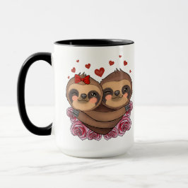 Taza Dos locuras en el El día de San Valentín de los Ro