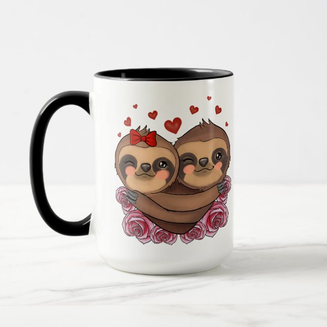 Taza Dos locuras en el El día de San Valentín de los Ro (Izquierda)