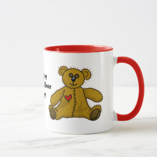 Taza Dos Osos De Teddy Café Mug