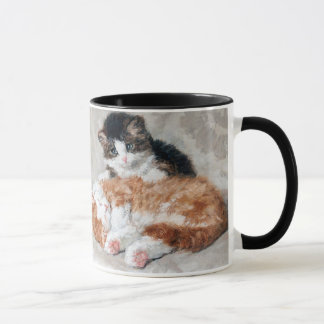 Taza Dos pares de gatitos dulces por Henriette Ronner-K