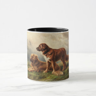 Taza Dos perros vigilantes