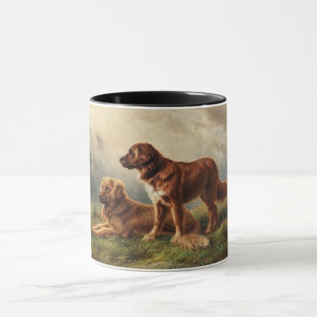 Taza Dos perros vigilantes (Centro)