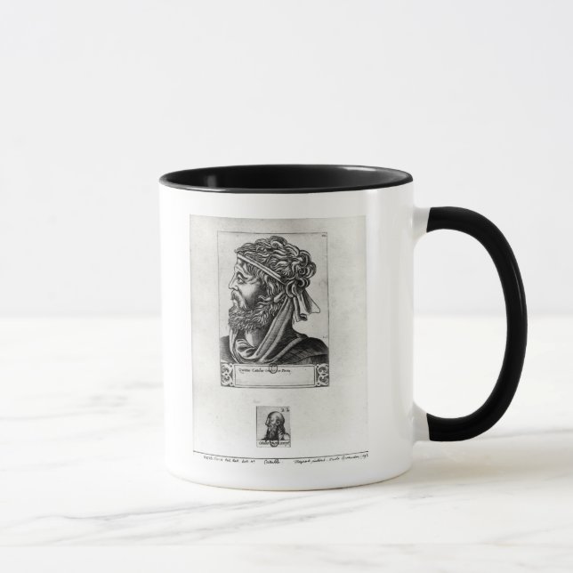 Taza Dos retratos de Catullus (Derecha)