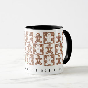 Taza Dos tonos de pan de jengibre Personalizado texto