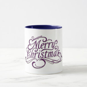 Taza Dos tontos moras navideñas