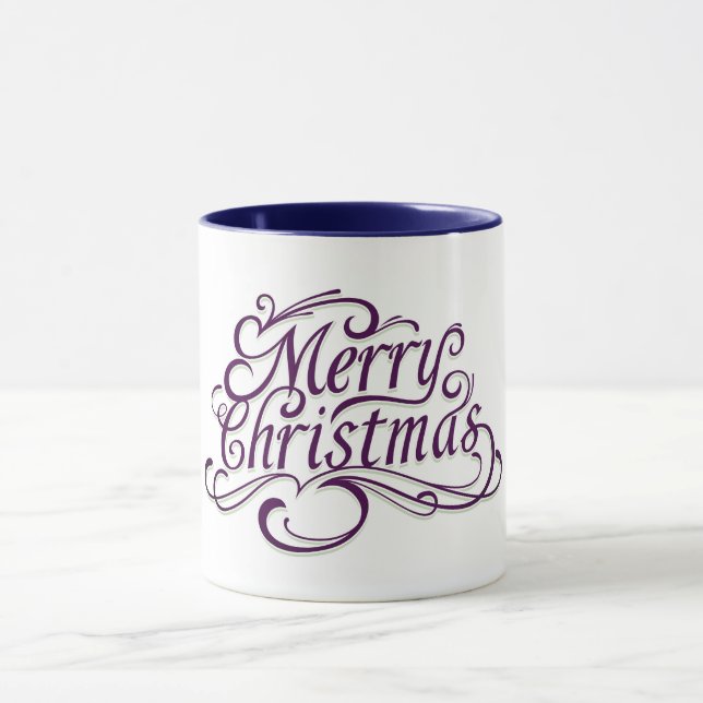 Taza Dos tontos moras navideñas (Centro)