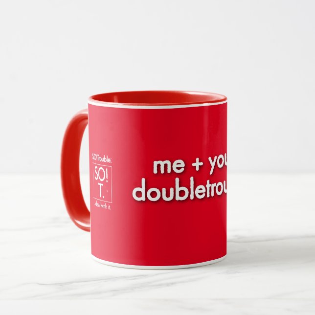 Taza doubletrouble! mug (Anverso izquierdo)