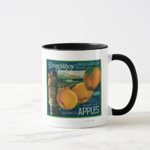 Taza Doughboy Apple Crate LabelWatsonville, CA