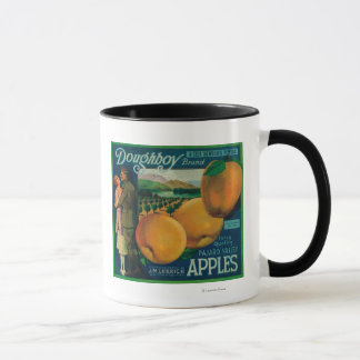 Taza Doughboy Apple Crate LabelWatsonville, CA