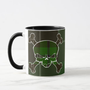 Taza Douglas Tartan Skull Sin Banner Mug