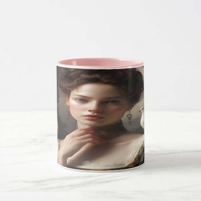 Taza Dove Lady Coffee Mug (Centro)