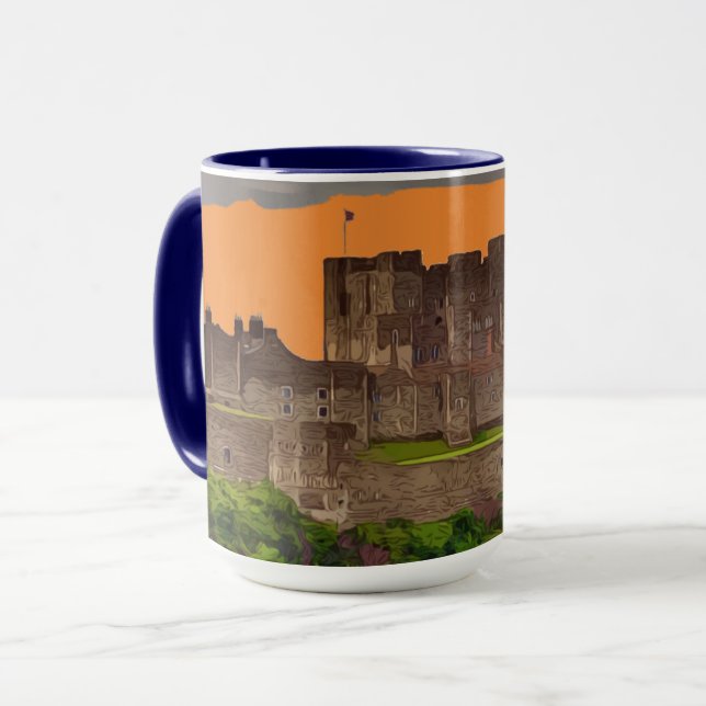 TAZA DOVER CASTLE, INGLATERRA (Anverso izquierdo)