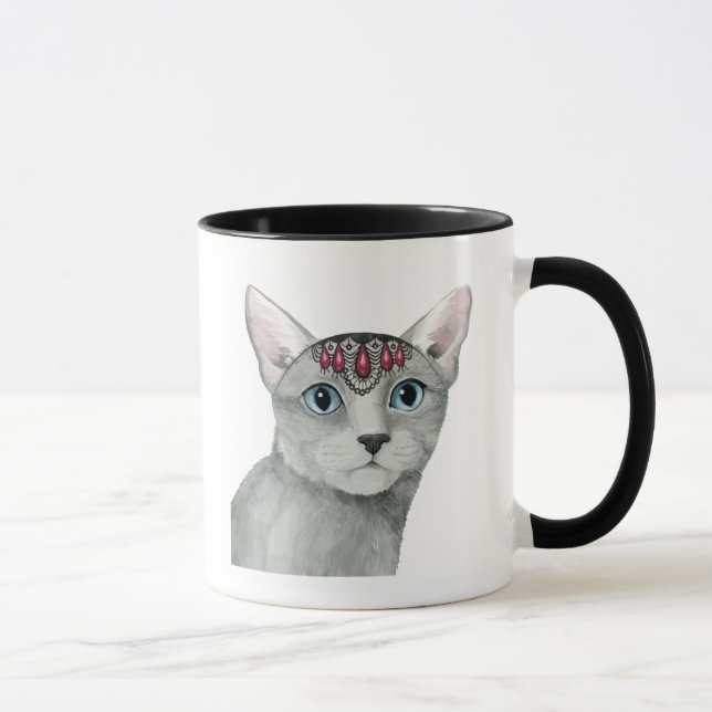 Taza Downton Cat | Bejeweld (Derecha)